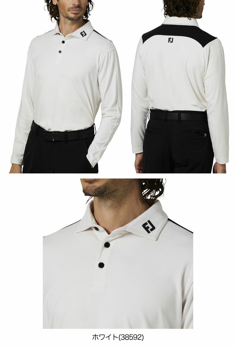 フットジョイハイストレッチ長袖シャツFJ-F25-S04メンズゴルフウェアFOOTJOY2025秋冬モデル日本正規品