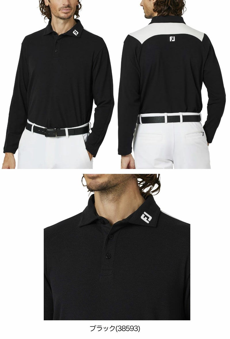 フットジョイハイストレッチ長袖シャツFJ-F25-S04メンズゴルフウェアFOOTJOY2025秋冬モデル日本正規品