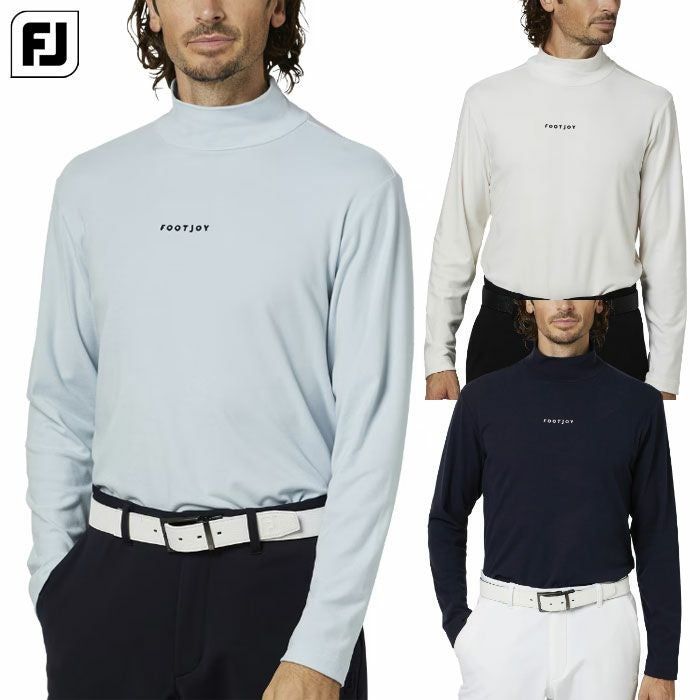 フットジョイ ハイストレッチ長袖ハイネックシャツ FJ-F25-S05 メンズ