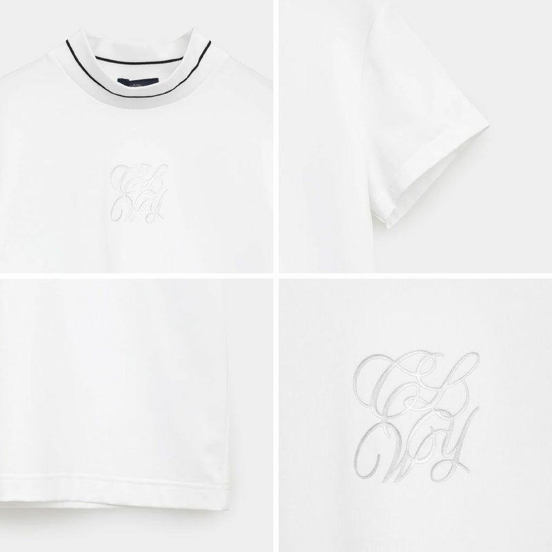 キャロウェイストレッチスムース半袖モックネックシャツC25234202レディースゴルフウェア2025秋冬モデルCallaway日本正規品