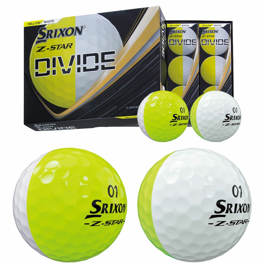 スリクソン 数量限定 Z-STAR DIVIDE / Z-STAR XV DIVIDE ボール 1