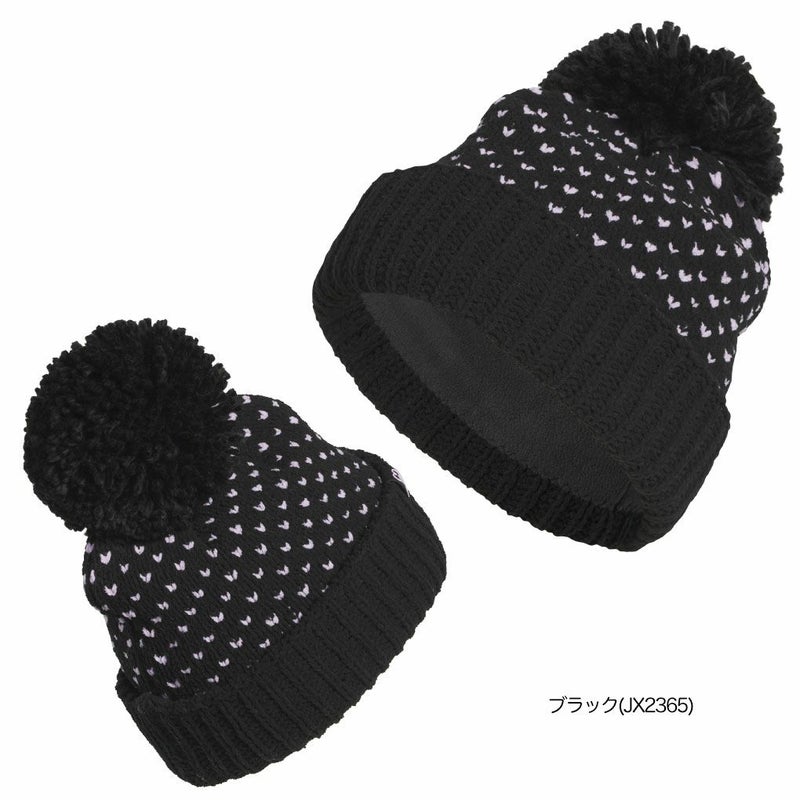 アディダスポンポンビーニーJVU37レディースゴルフキャップ帽子2025秋冬モデルadidas日本正規品