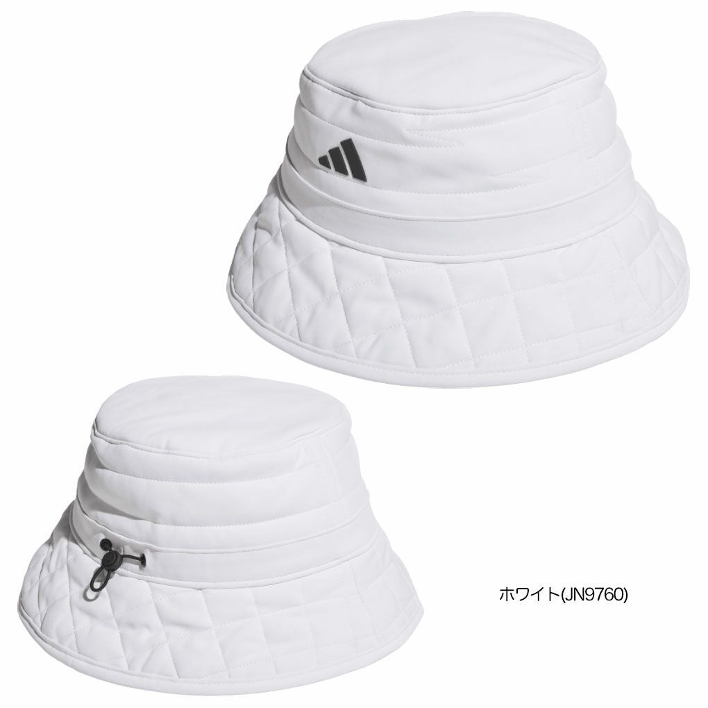 アディダスFROSTGUARD保温撥水バケットハットKQE13メンズゴルフキャップ帽子2025秋冬モデルadidas日本正規品