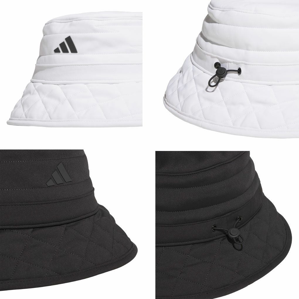 アディダスFROSTGUARD保温撥水バケットハットKQE13メンズゴルフキャップ帽子2025秋冬モデルadidas日本正規品