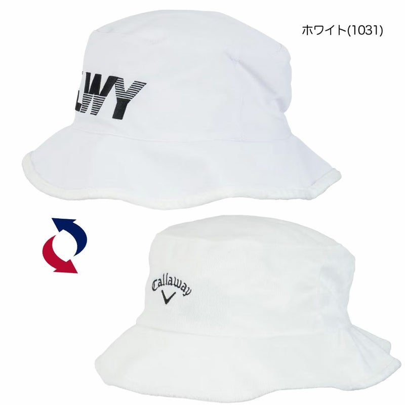 キャロウェイリバーシブルバケットハットC25291119メンズゴルフキャップ帽子2025秋冬モデル日本正規品