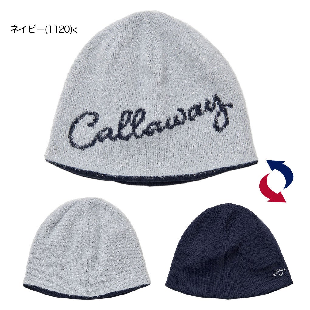 キャロウェイ リバーシブルビーニー C25291216 レディース ニット帽