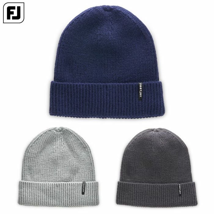 フットジョイFJカフビーニーメンズFOOTJOYゴルフ帽子2025秋冬モデル日本正規品