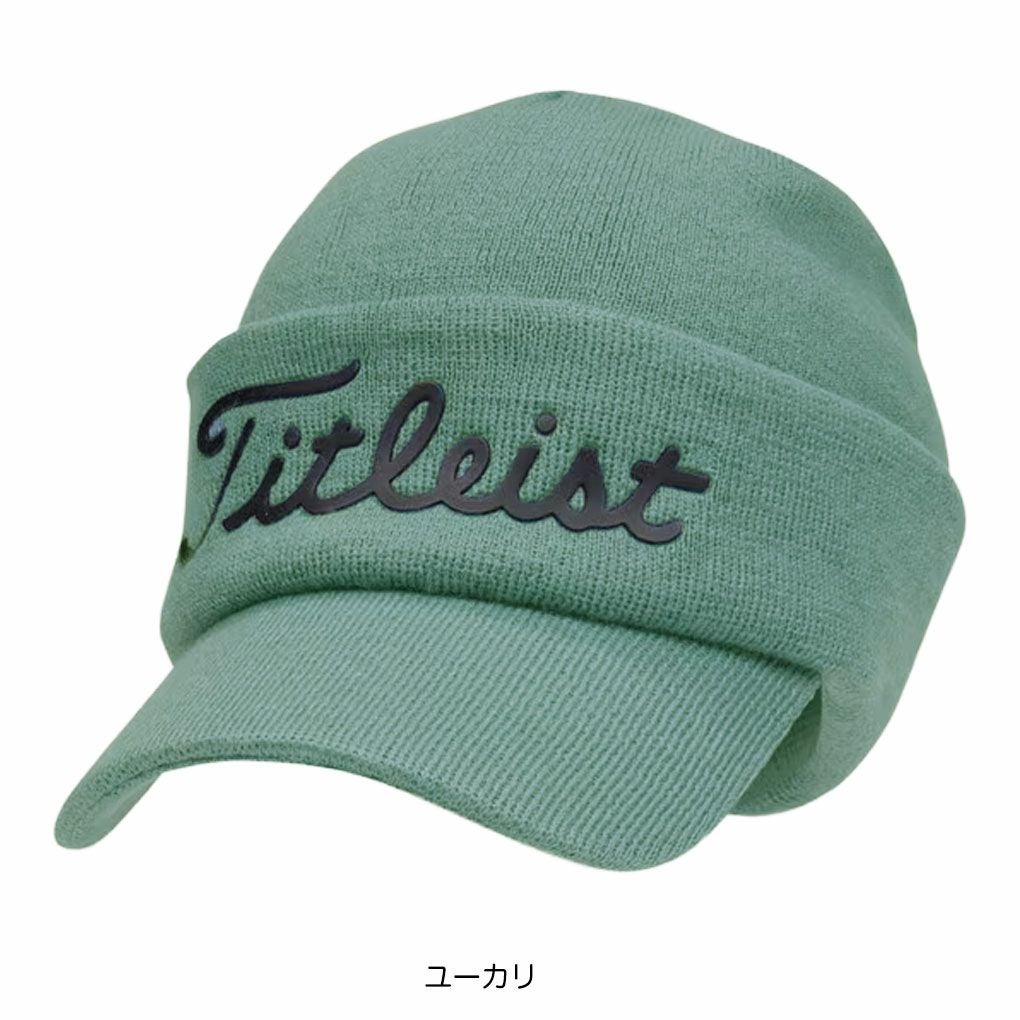 タイトリストイヤーウォーマーキャップキャップメンズTH24WMEW-3メンズ帽子ゴルフ2024秋冬モデルTITLEIST日本正規品