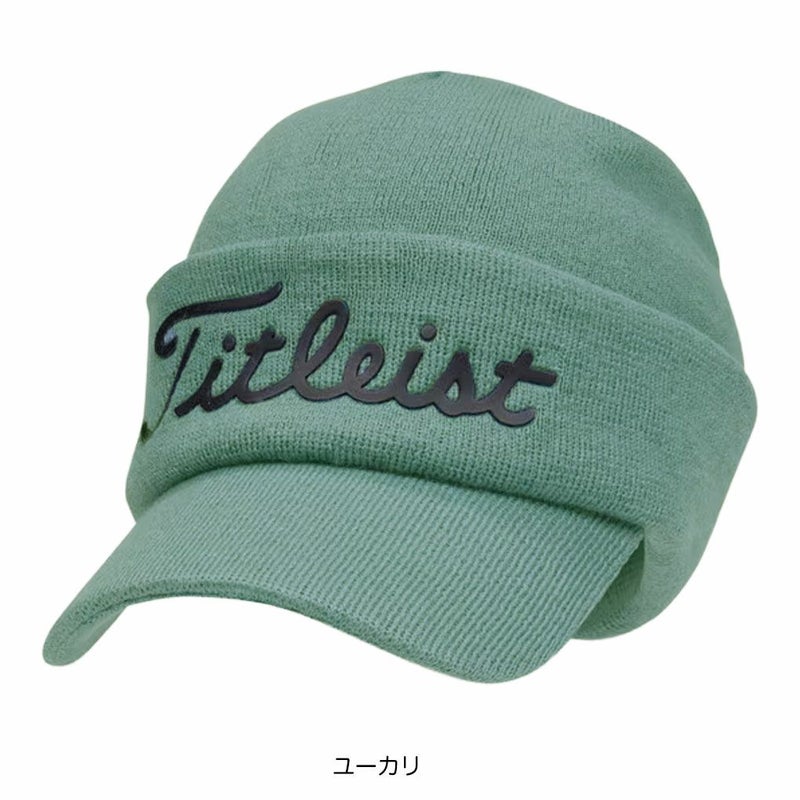 タイトリストイヤーウォーマーキャップキャップメンズTH24WMEW-3メンズ帽子ゴルフ2024秋冬モデルTITLEIST日本正規品