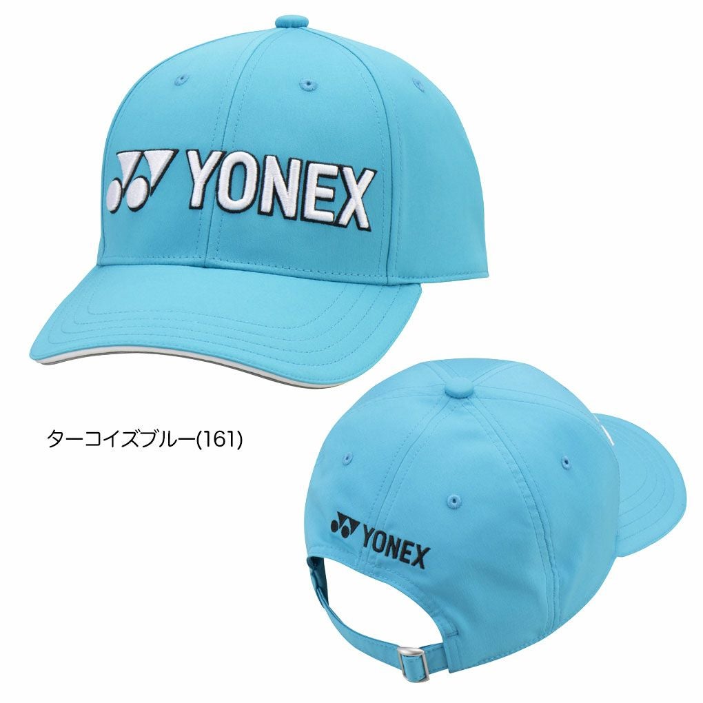 YONEX サイン入りキャップ 水色 ヨネックス ユニキャップ GCT111Y 数量限定 レディース 岩井姉妹着用