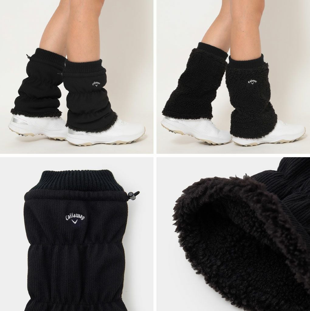 キャロウェイリバーシブルショートレッグウォーマーWOMENSC25298207レディースCallaway2025秋冬モデル日本正規品