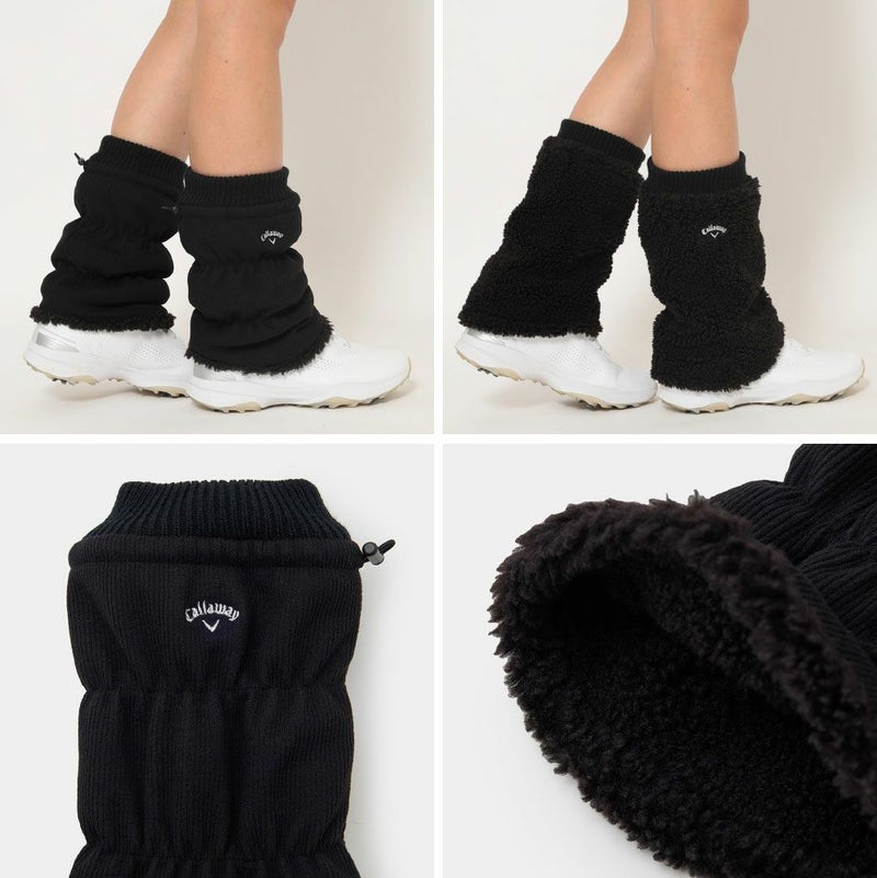 キャロウェイリバーシブルショートレッグウォーマーWOMENSC25298207レディースCallaway2025秋冬モデル日本正規品