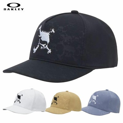 オークリーOAKLEYメンズキャップFOS902176SKULLEMBCAPFA25.0帽子ゴルフキャップ2025秋冬日本正規品