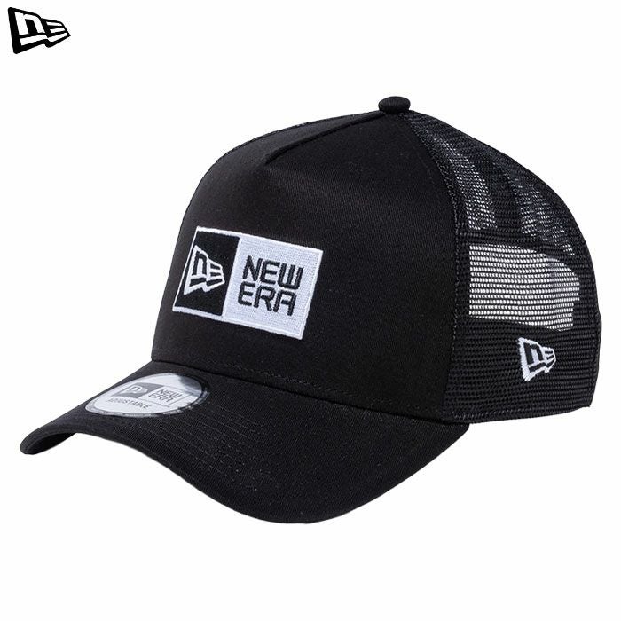 ニューエラNEWERAキャップ9FORTYA-Frameトラッカーボックスロゴ14525001メンズゴルフ帽子2025年モデル日本正規品