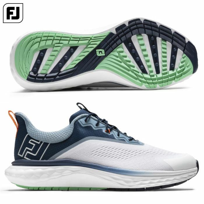 フットジョイMEN'SFJクオンタムLACEDゴルフシューズスパイクレス57041メンズ靴FOOTJOY2025年モデル日本正規品