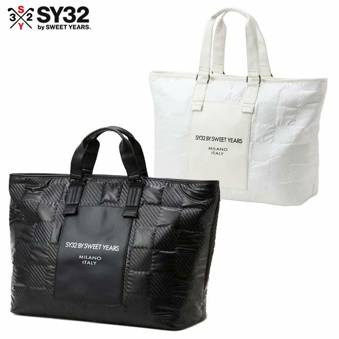 SY32GOLF_SYG-25A9-18トートバッグBLOCKEMBOSSLOCKERBAGゴルフ日本正規品2025年モデル
