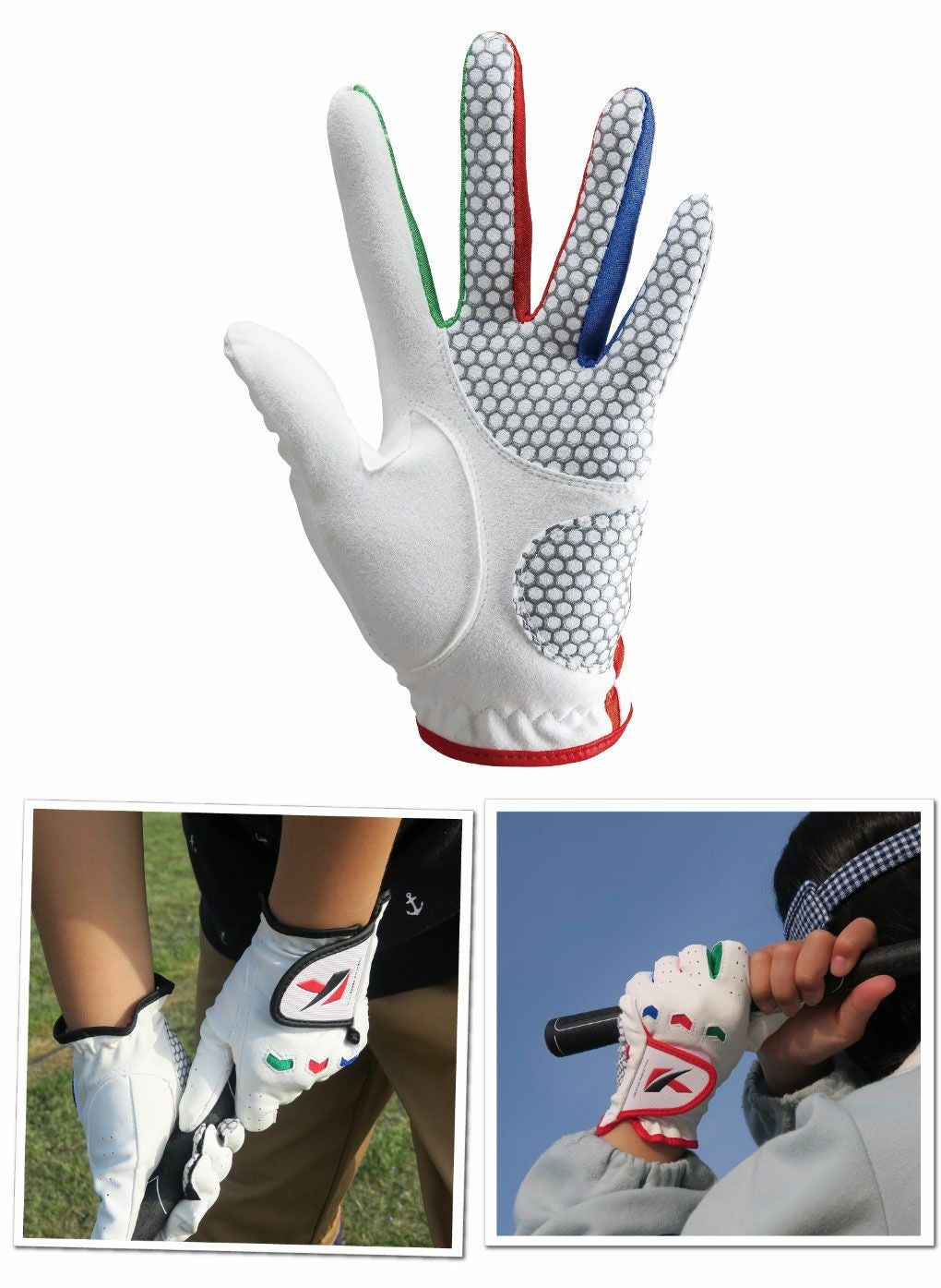 キャスコSF-22135JWグローブキャスコジュニアジュニア両手用ゴルフKASCO2025年モデル日本正規品