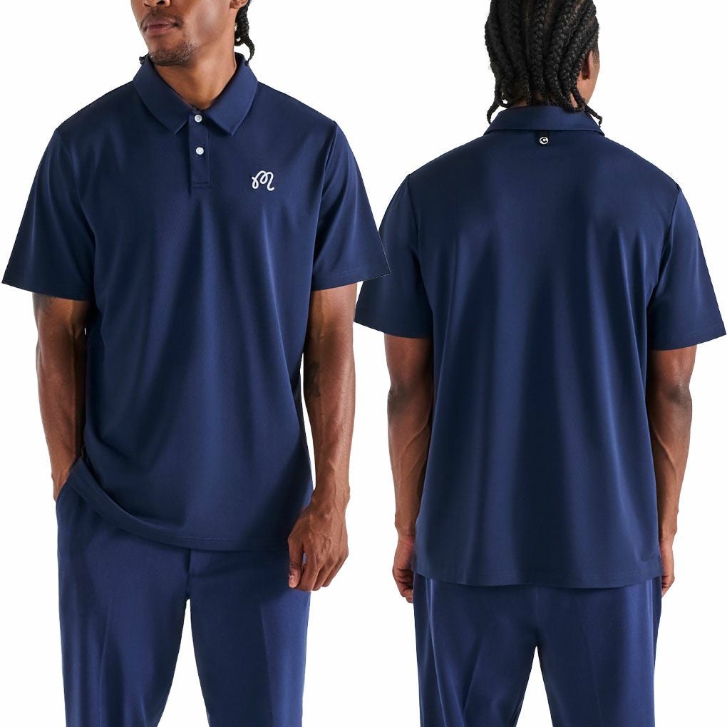 マルボンゴルフウェアポロシャツM-9402FAIRWAYPOLOメンズゴルフウェアmalbongolf2025秋冬モデルUSモデル並行輸入品