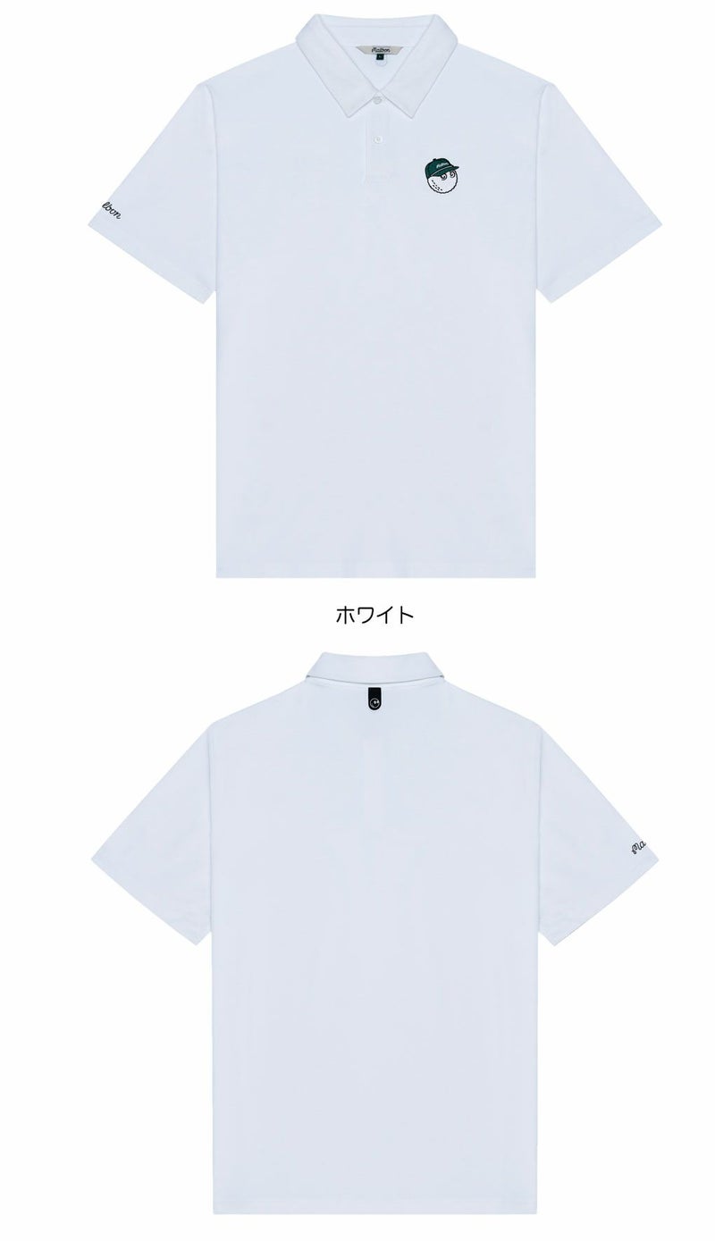 マルボンゴルフウェアポロシャツM-9403FAIRWAYBALDWINPOLOメンズゴルフウェアmalbongolf2025秋冬モデルUSモデル並行輸入品