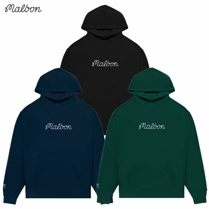 ネイビー色XL マルボンゴルフ パーカー メンズウェア パーカー 長袖 トップス 楽天市場】☆ Malbon ☆ マルボンゴルフ 公式 FESQUE HOODIE フェイク