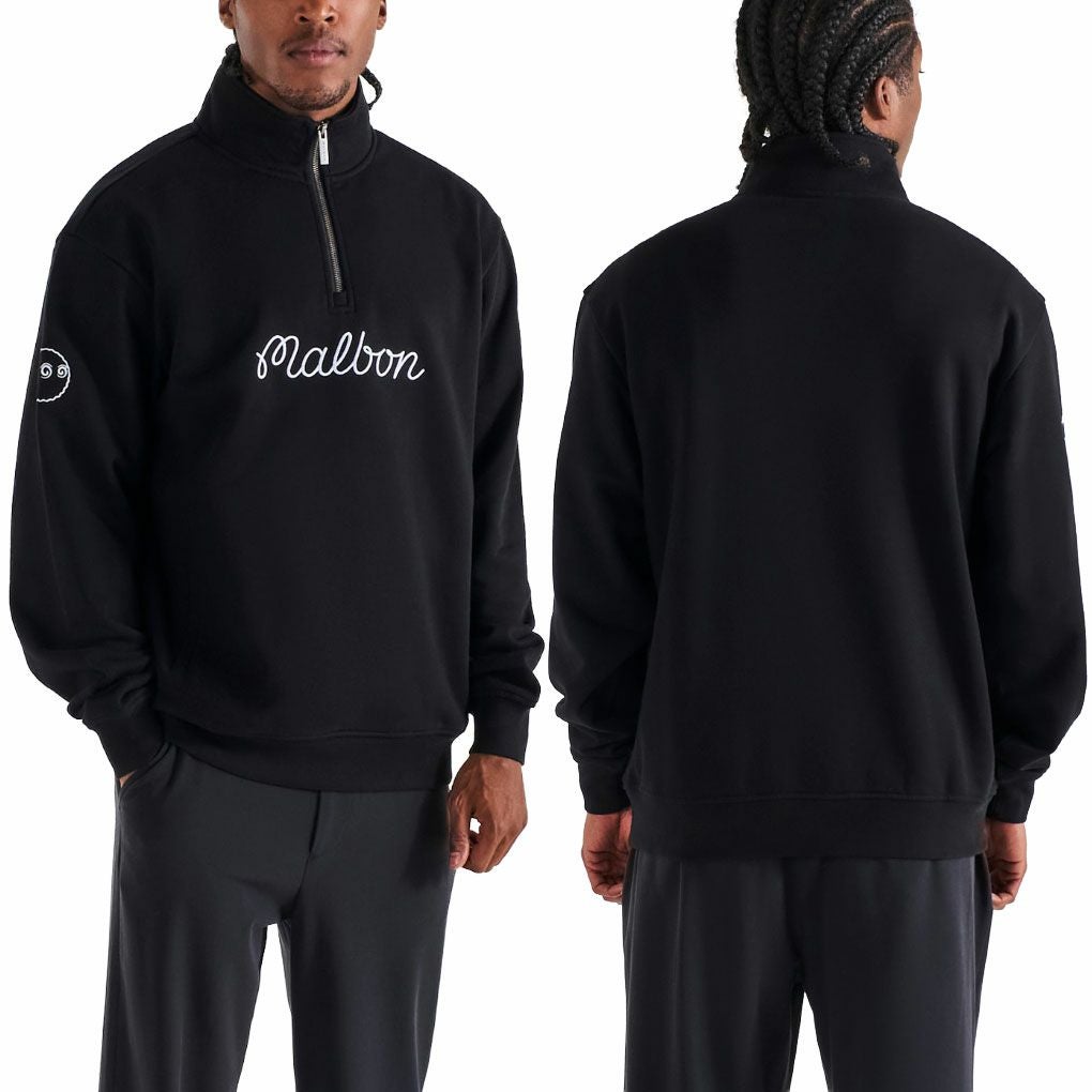 マルボンゴルフウェアスウェットトレーナーM-9419COLLEGIATESWEATSHIRTメンズゴルフウェアmalbongolf2025秋冬モデルUSモデル並行輸入品