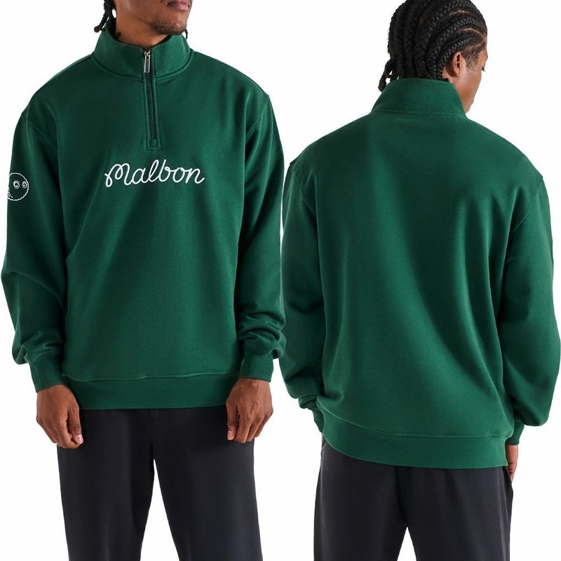 マルボンゴルフウェアスウェットトレーナーM-9419COLLEGIATESWEATSHIRTメンズゴルフウェアmalbongolf2025秋冬モデルUSモデル並行輸入品