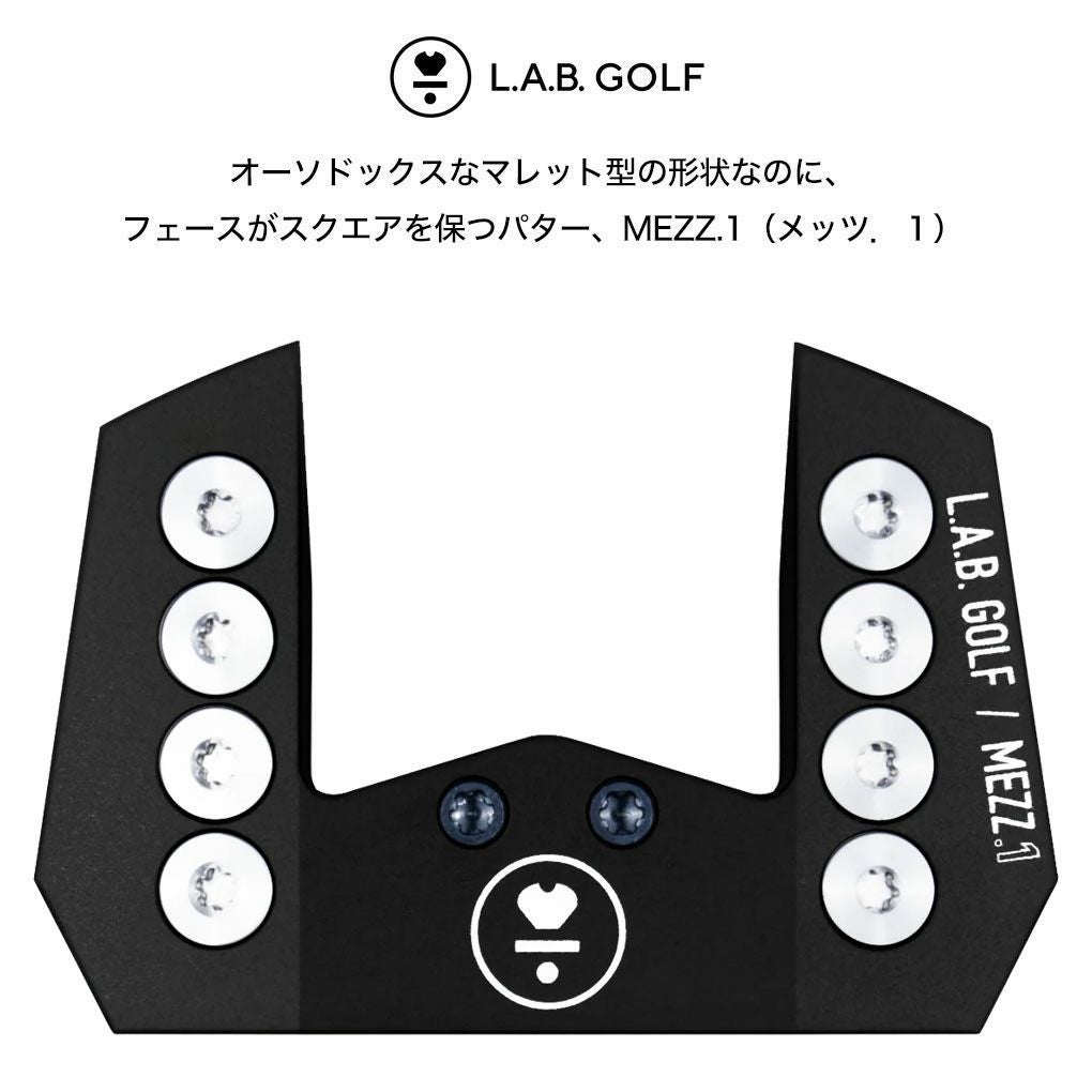 LABGOLFMEZZ1メッツ1パターメンズ右用ライ角バランスパターラブゴルフUSA直輸入品