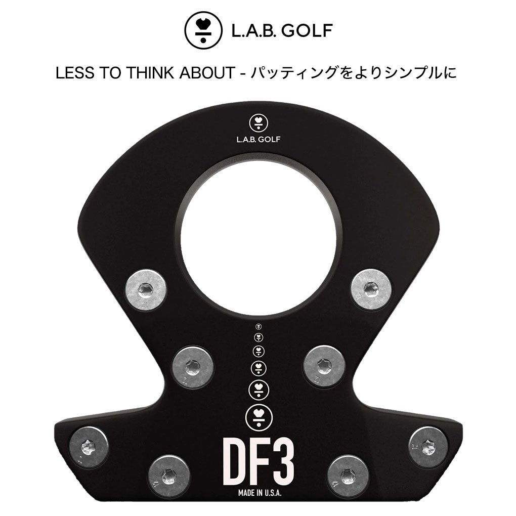 L.A.B. GOLF DF3 パター メンズ 右用 33,34,35インチ ラブ ゴルフ