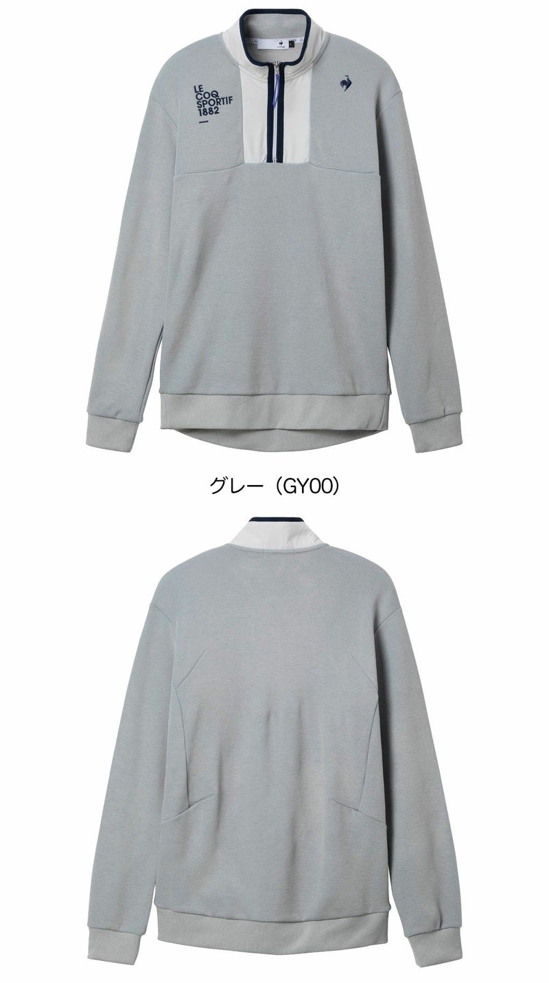 ルコックスポルティフセーターライクスウェットLG5FSW01Mメンズゴルフウェアゴルフ2025秋冬モデル日本正規品
