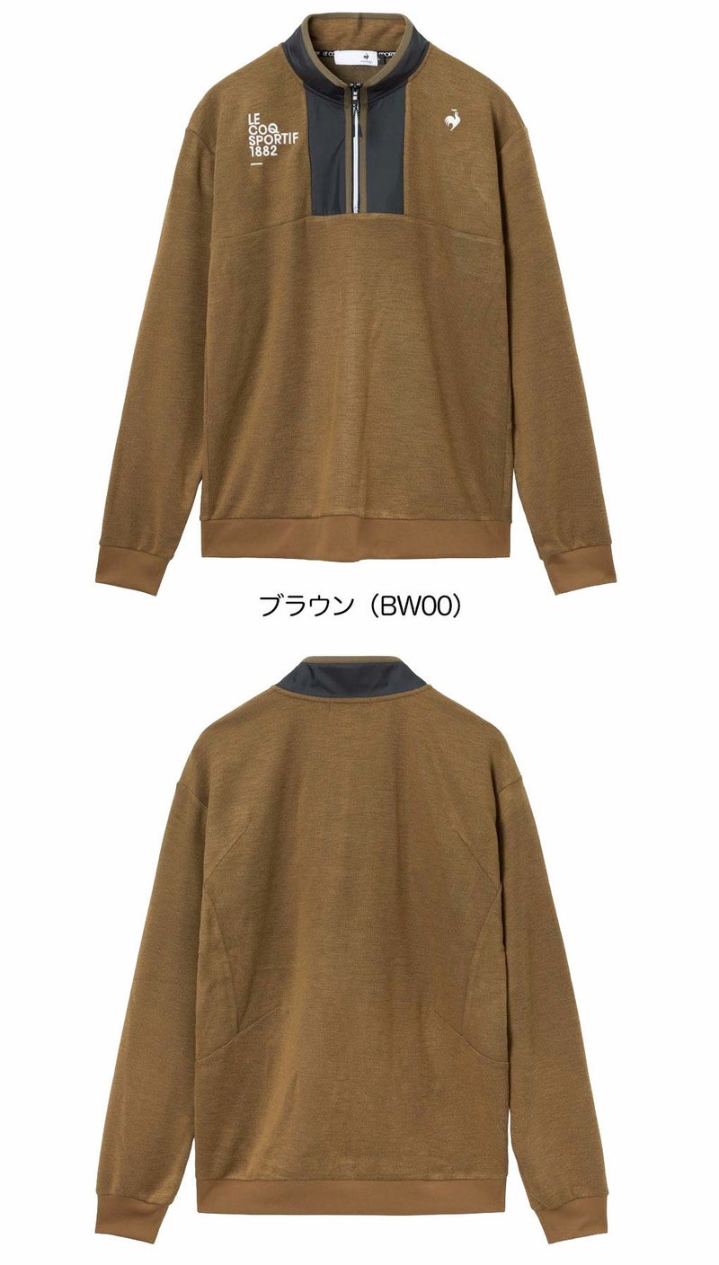 ルコックスポルティフセーターライクスウェットLG5FSW01Mメンズゴルフウェアゴルフ2025秋冬モデル日本正規品