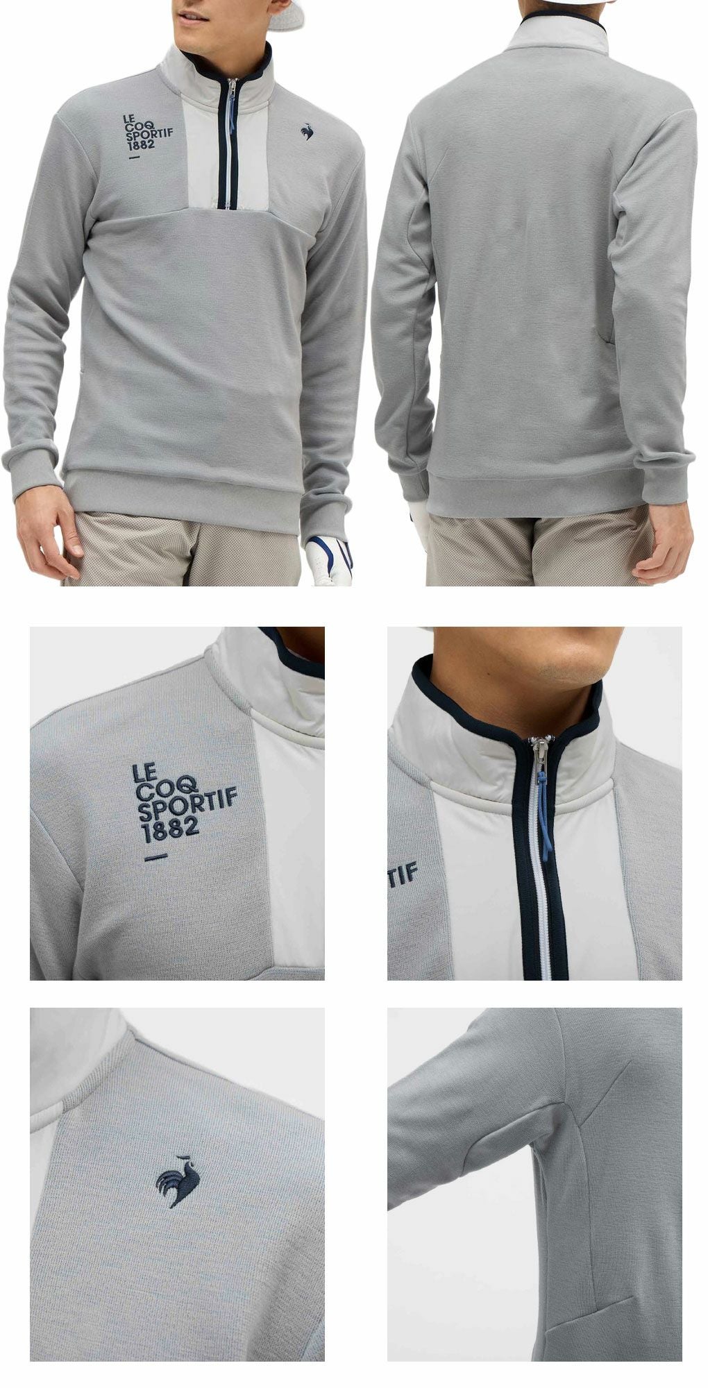 ルコックスポルティフセーターライクスウェットLG5FSW01Mメンズゴルフウェアゴルフ2025秋冬モデル日本正規品