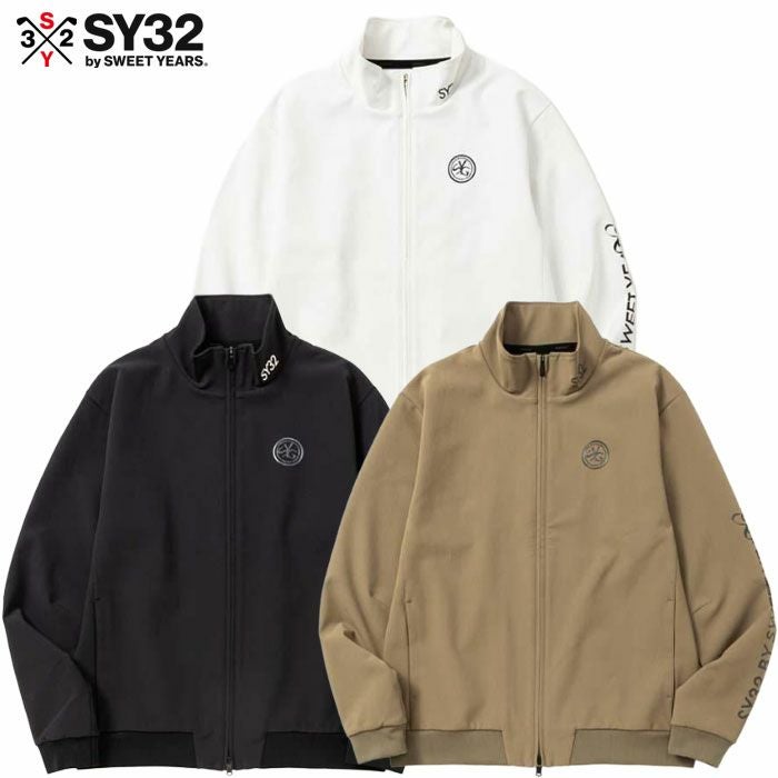 SY32GOLFSYG-25A1-14ゴルフウェアSPORTEX2STRECHTWILLZIPUPJK長袖メンズ日本正規品2025秋冬モデル