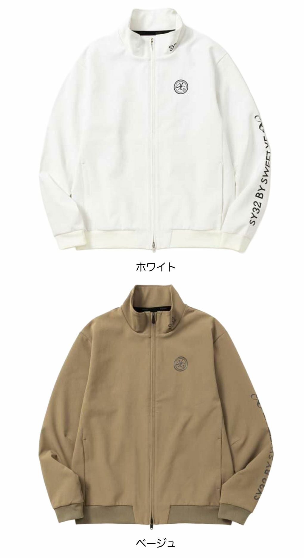 SY32GOLFSYG-25A1-14ゴルフウェアSPORTEX2STRECHTWILLZIPUPJK長袖メンズ日本正規品2025秋冬モデル