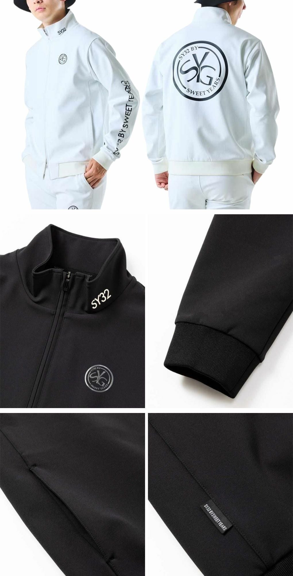 SY32GOLFSYG-25A1-14ゴルフウェアSPORTEX2STRECHTWILLZIPUPJK長袖メンズ日本正規品2025秋冬モデル