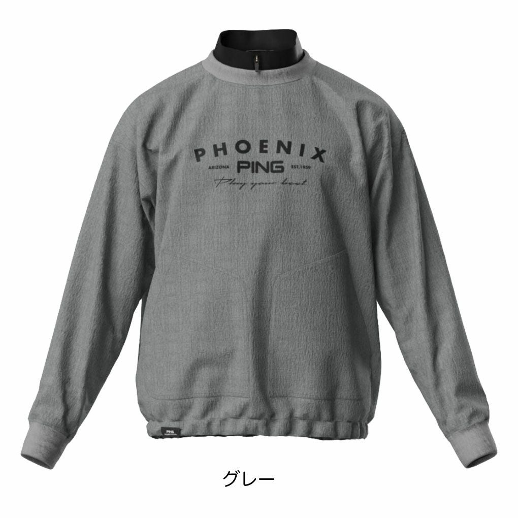 ピンPING全方向ストレッチ/ダブルフェイスツインレイヤードアウター621-5220901メンズゴルフウェア2025秋冬モデル日本正規品