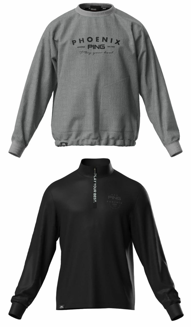 ピンPING全方向ストレッチ/ダブルフェイスツインレイヤードアウター621-5220901メンズゴルフウェア2025秋冬モデル日本正規品