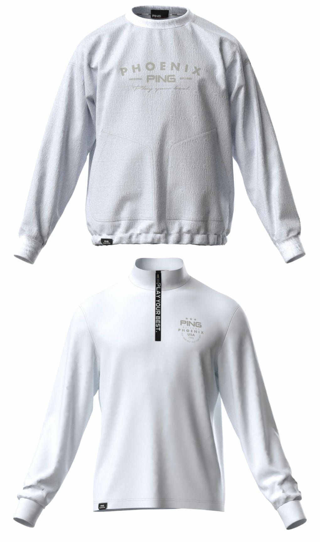 ピンPING全方向ストレッチ/ダブルフェイスツインレイヤードアウター621-5220901メンズゴルフウェア2025秋冬モデル日本正規品