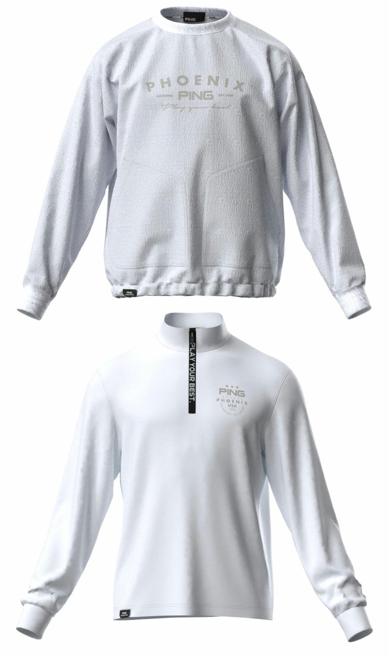 ピンPING全方向ストレッチ/ダブルフェイスツインレイヤードアウター621-5220901メンズゴルフウェア2025秋冬モデル日本正規品