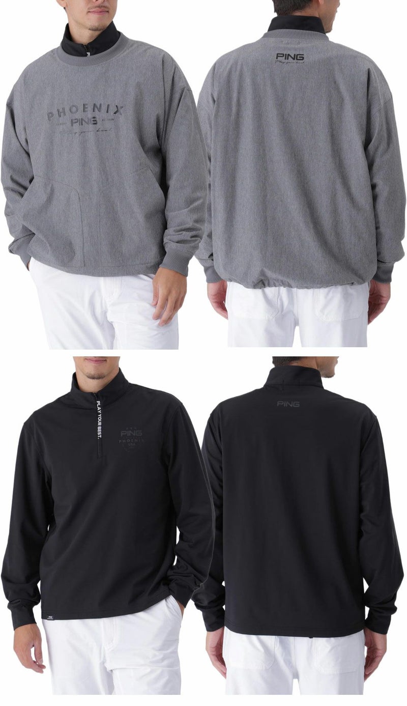 ピンPING全方向ストレッチ/ダブルフェイスツインレイヤードアウター621-5220901メンズゴルフウェア2025秋冬モデル日本正規品