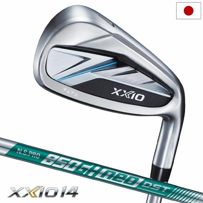XXIO14+ゼクシオ14アイアン5本セット(＃6～9、PW)メンズ右用スチールシャフトDUNLOPゴルフクラブ2026年モデル日本正規品