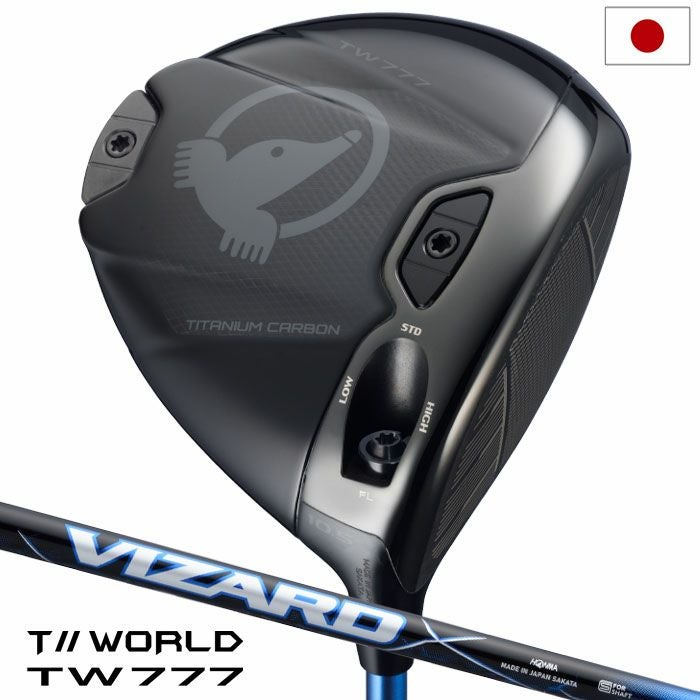 本間ゴルフT//WORLDTW777DRIVERドライバーメンズ右用カーボンシャフトHONMA2025年モデル日本正規品