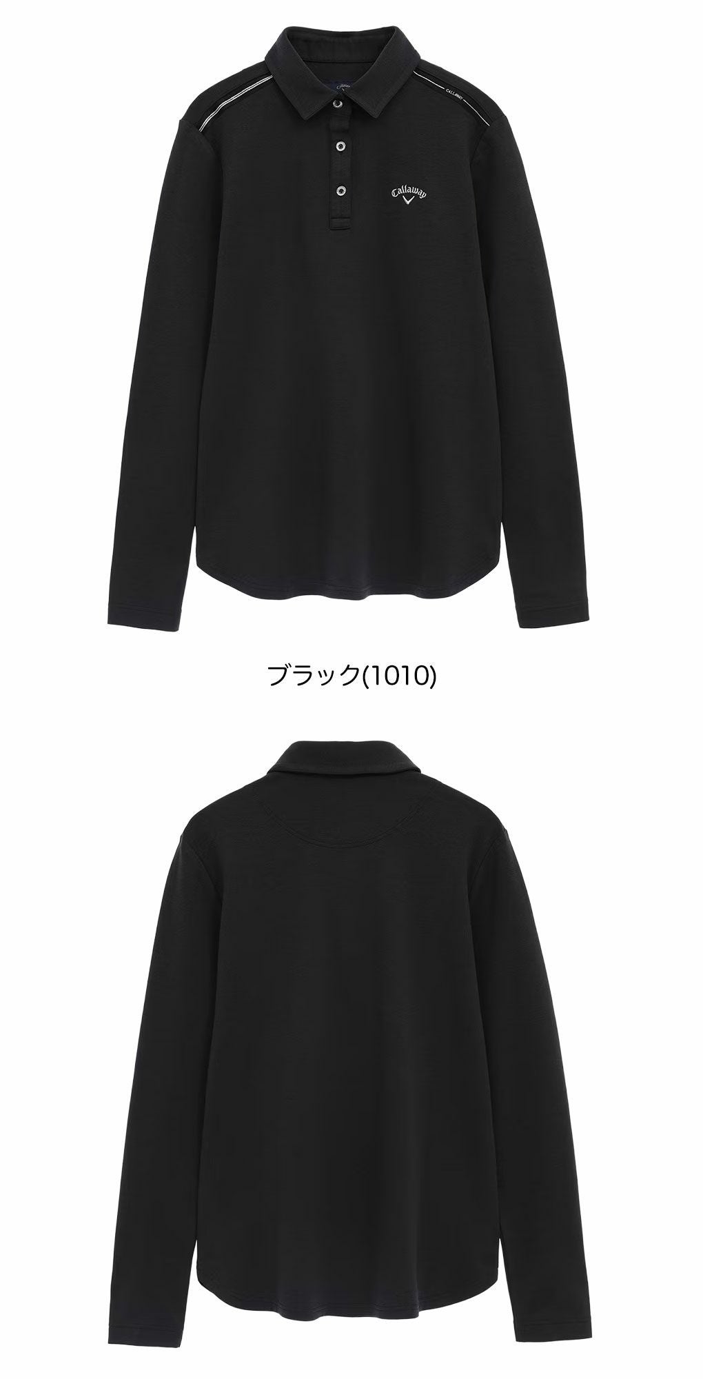 キャロウェイダブルニット長袖シャツC25233204長袖レディースゴルフウェア2025秋冬モデルCallaway日本正規品