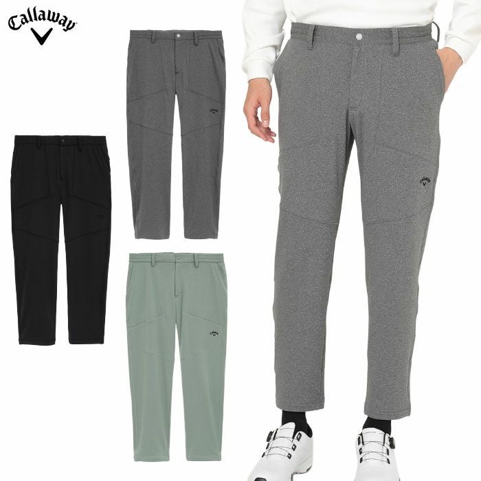 キャロウェイバックグリッド裏起毛ジョガーパンツC25226111メンズゴルフウェアゴルフ2025秋冬モデル日本正規品