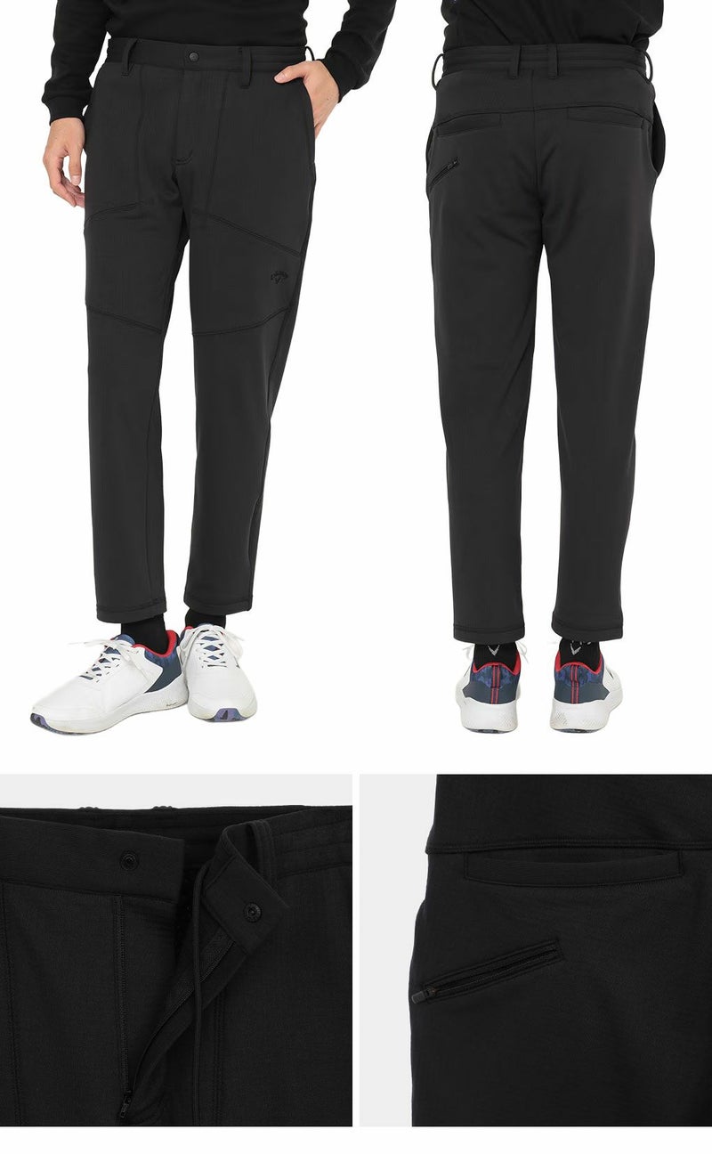 キャロウェイバックグリッド裏起毛ジョガーパンツC25226111メンズゴルフウェアゴルフ2025秋冬モデル日本正規品