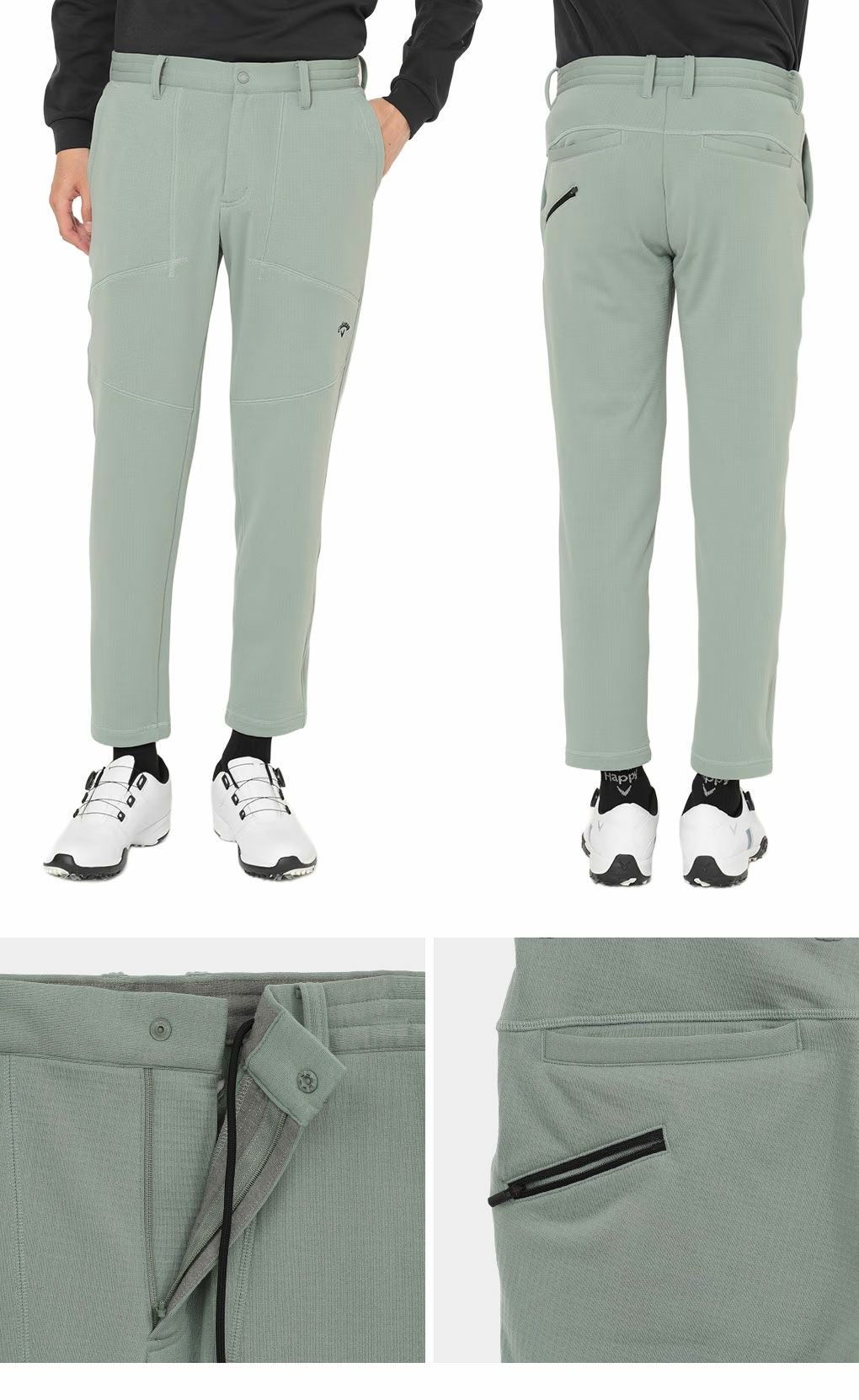 キャロウェイバックグリッド裏起毛ジョガーパンツC25226111メンズゴルフウェアゴルフ2025秋冬モデル日本正規品