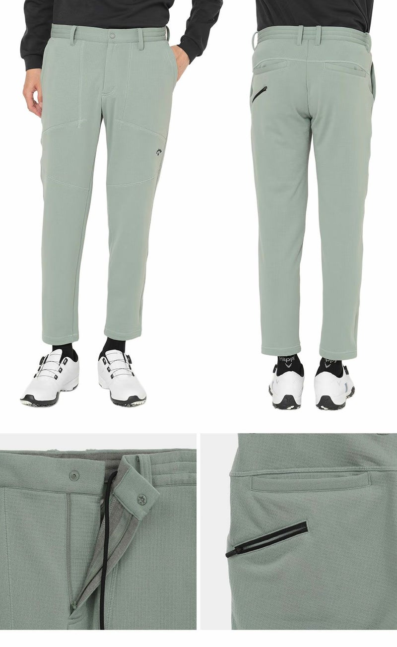 キャロウェイバックグリッド裏起毛ジョガーパンツC25226111メンズゴルフウェアゴルフ2025秋冬モデル日本正規品