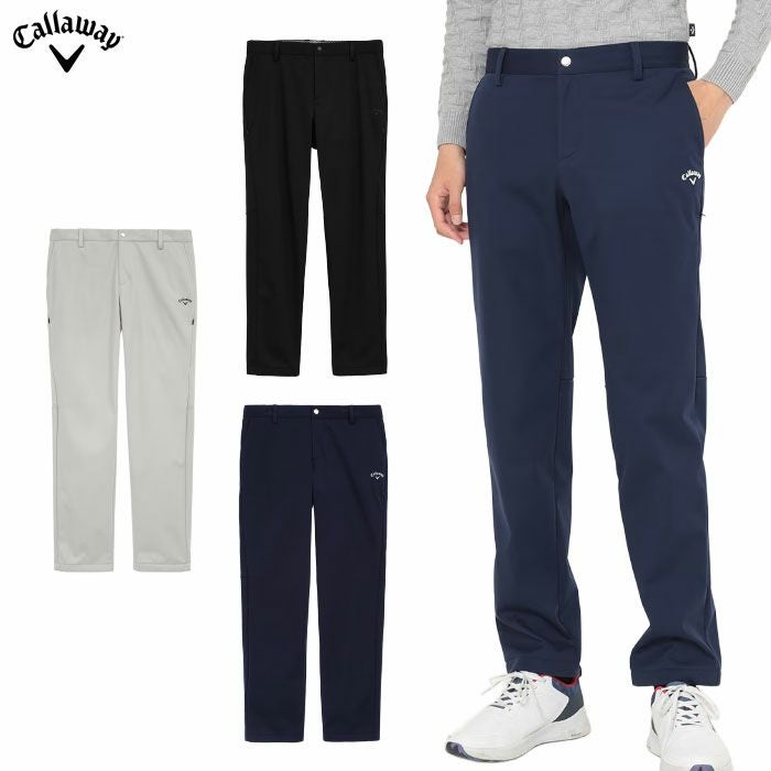 キャロウェイ8WAYストレッチ防風ボンディングパンツC25226113メンズゴルフウェアゴルフ2025秋冬モデル日本正規品