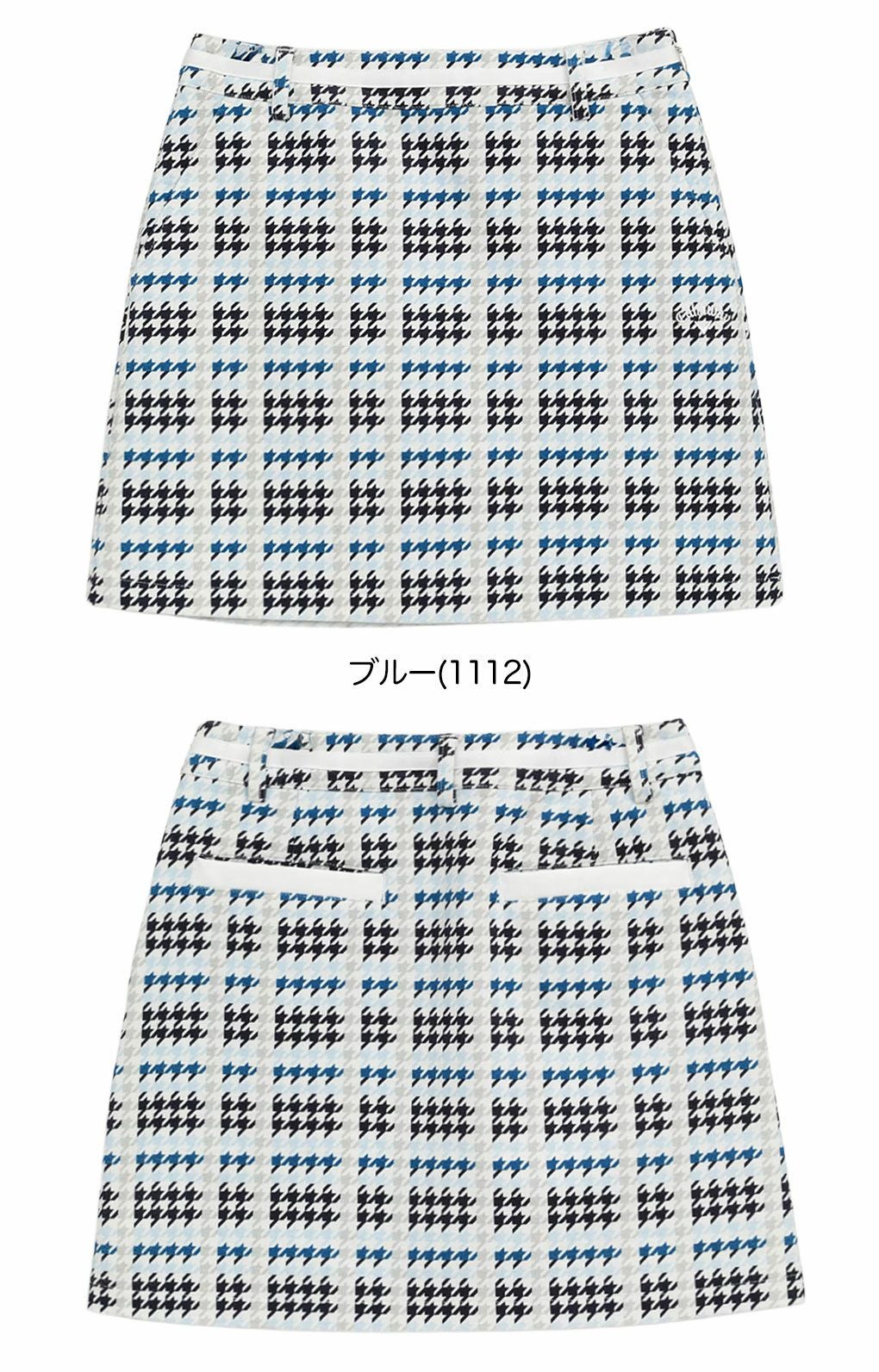 キャロウェイ8WAYストレッチ千鳥プリントスカートC25228211レディースゴルフウェアゴルフ2025秋冬モデル日本正規品