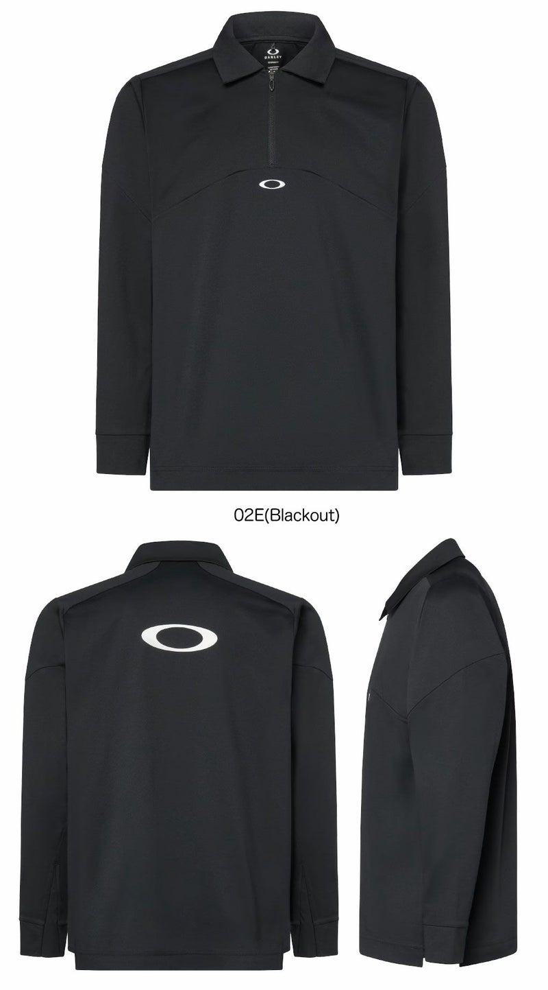 オークリーシャツO-SyncPackLSUndulateShirtメンズ長袖FOA408146ゴルフウェア2025秋冬OAKLEY日本正規品