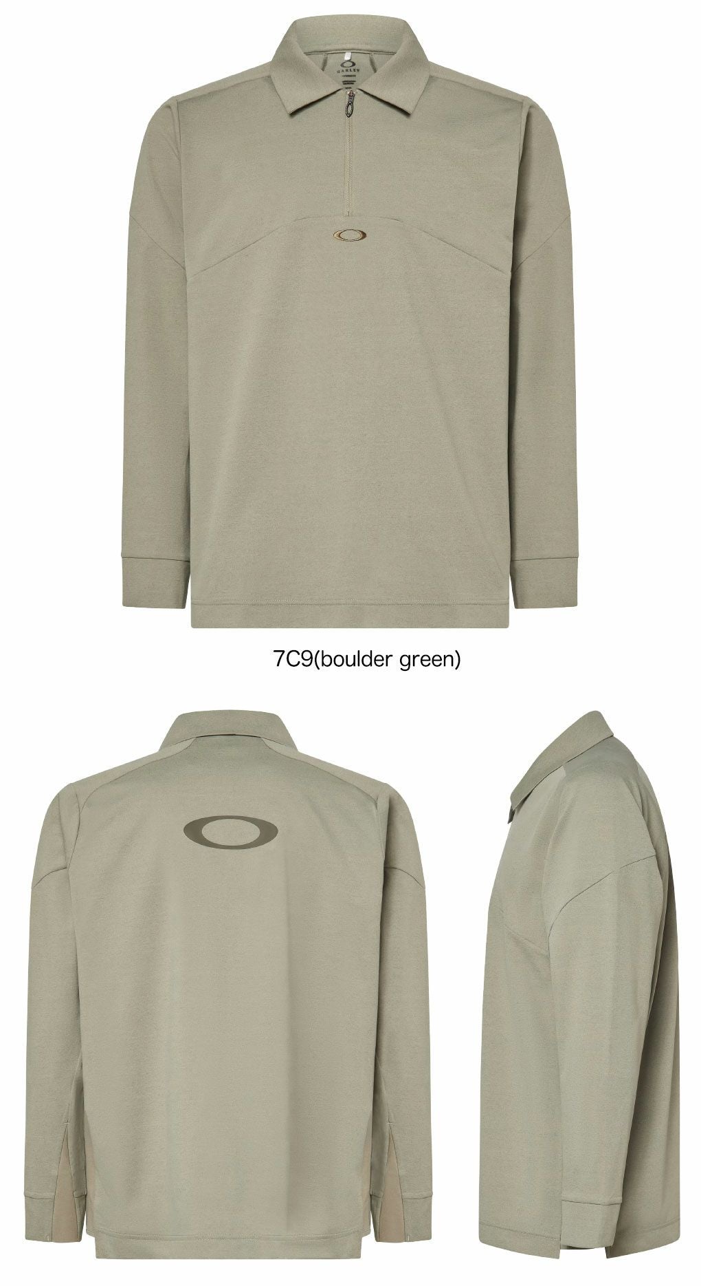 オークリーシャツO-SyncPackLSUndulateShirtメンズ長袖FOA408146ゴルフウェア2025秋冬OAKLEY日本正規品